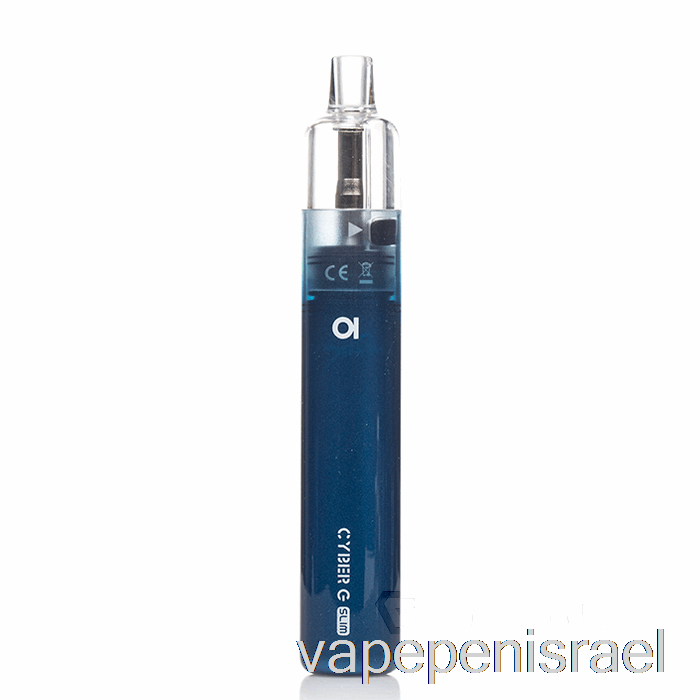 חד פעמי Vape Israel Aspire Cyber G Slim Pod System כחול